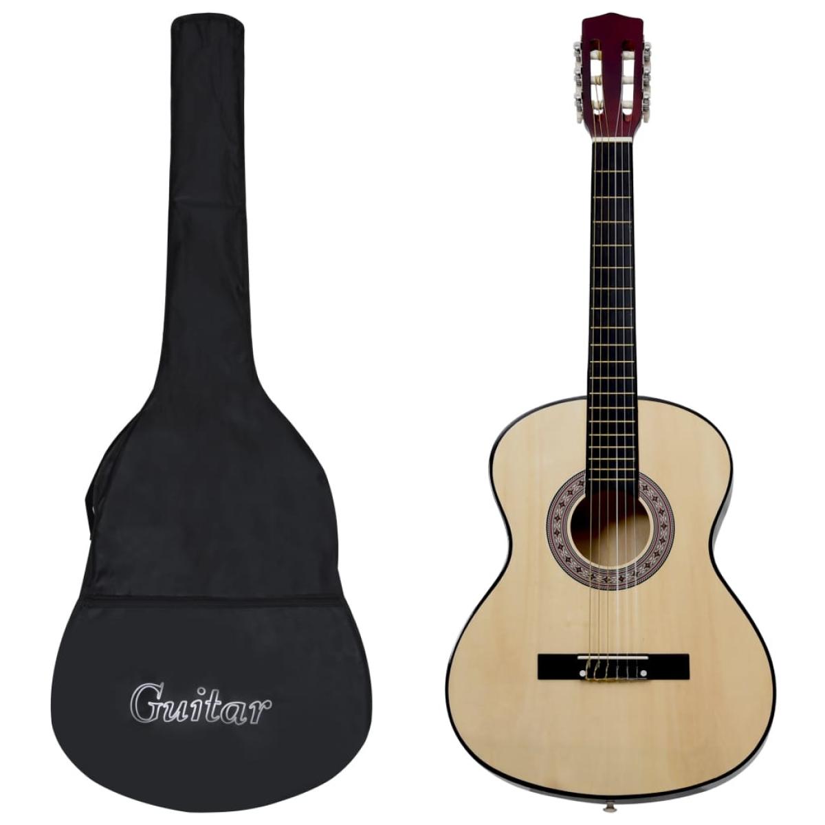 Set de guitarra clásica para principiantes 12 piezas 4/4 39