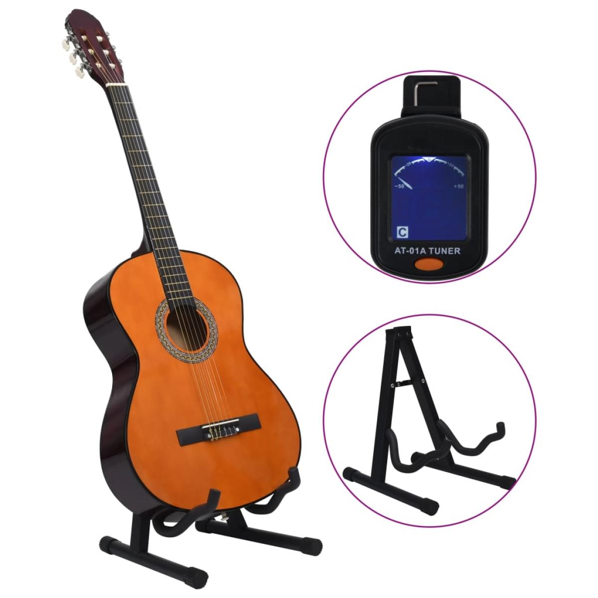 Set de guitarra clásica para principiante 12 pzas 4/4 39
