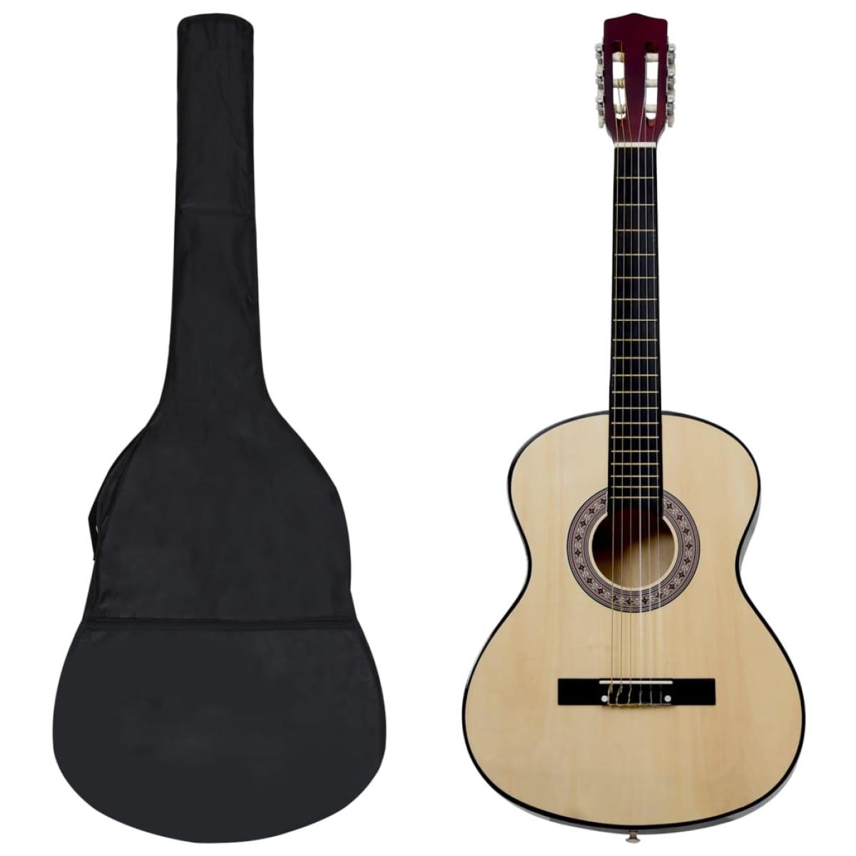 Set de guitarra clásica para principiantes 8 piezas 3/4 36