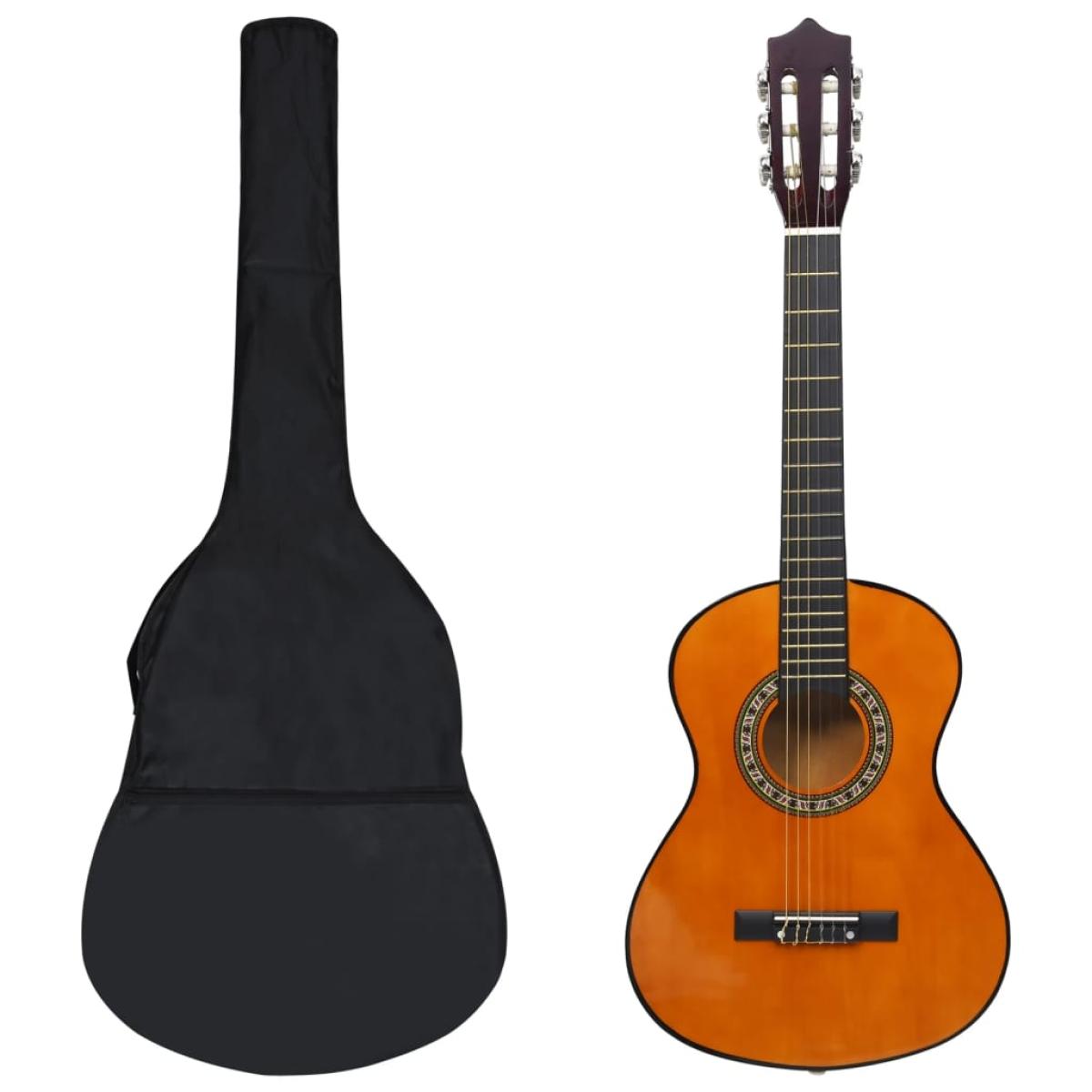 Set de guitarra clásica para niños principiantes 8 pzas 1/2 34