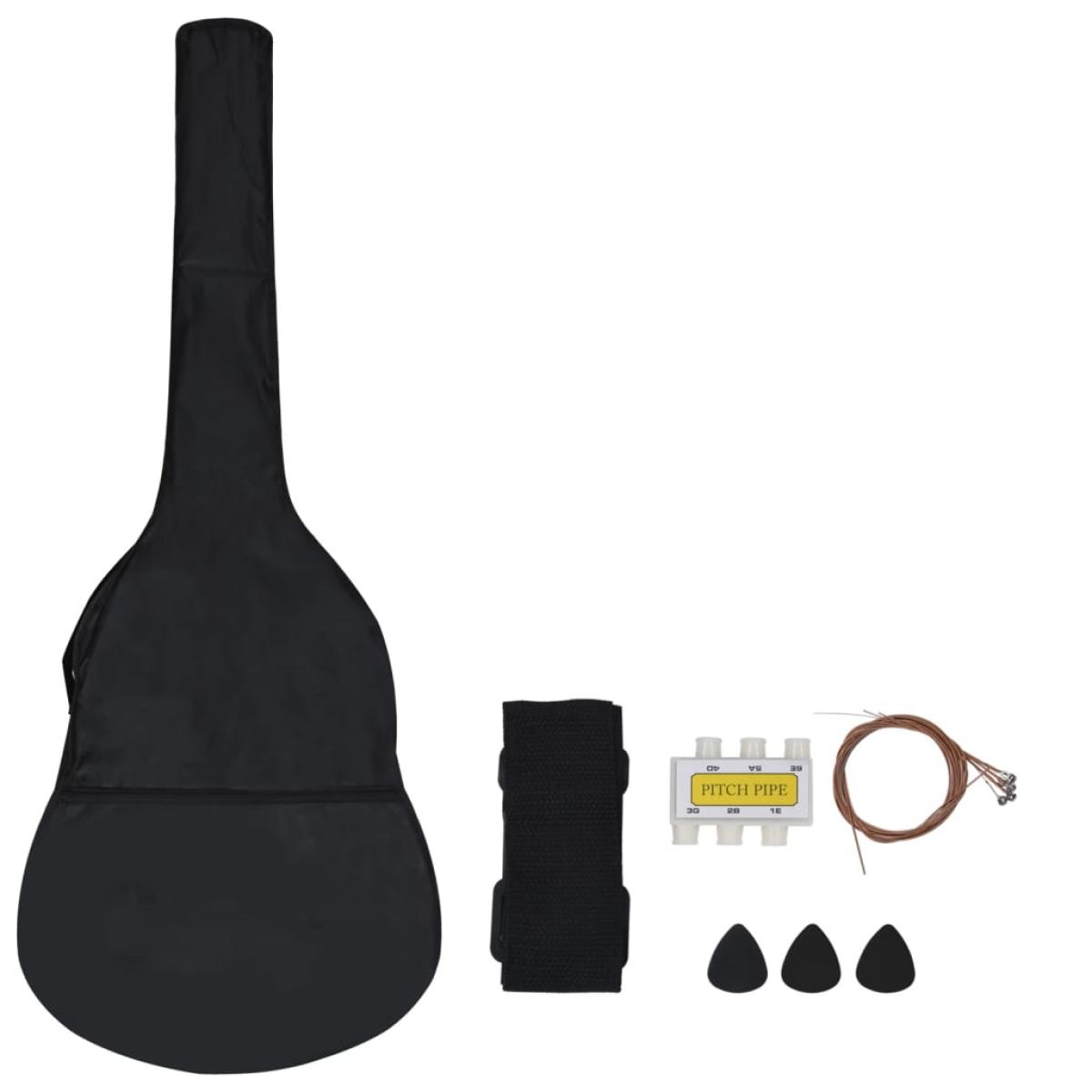 Set de guitarra clásica para niños principiantes 8 pzas 1/2 34