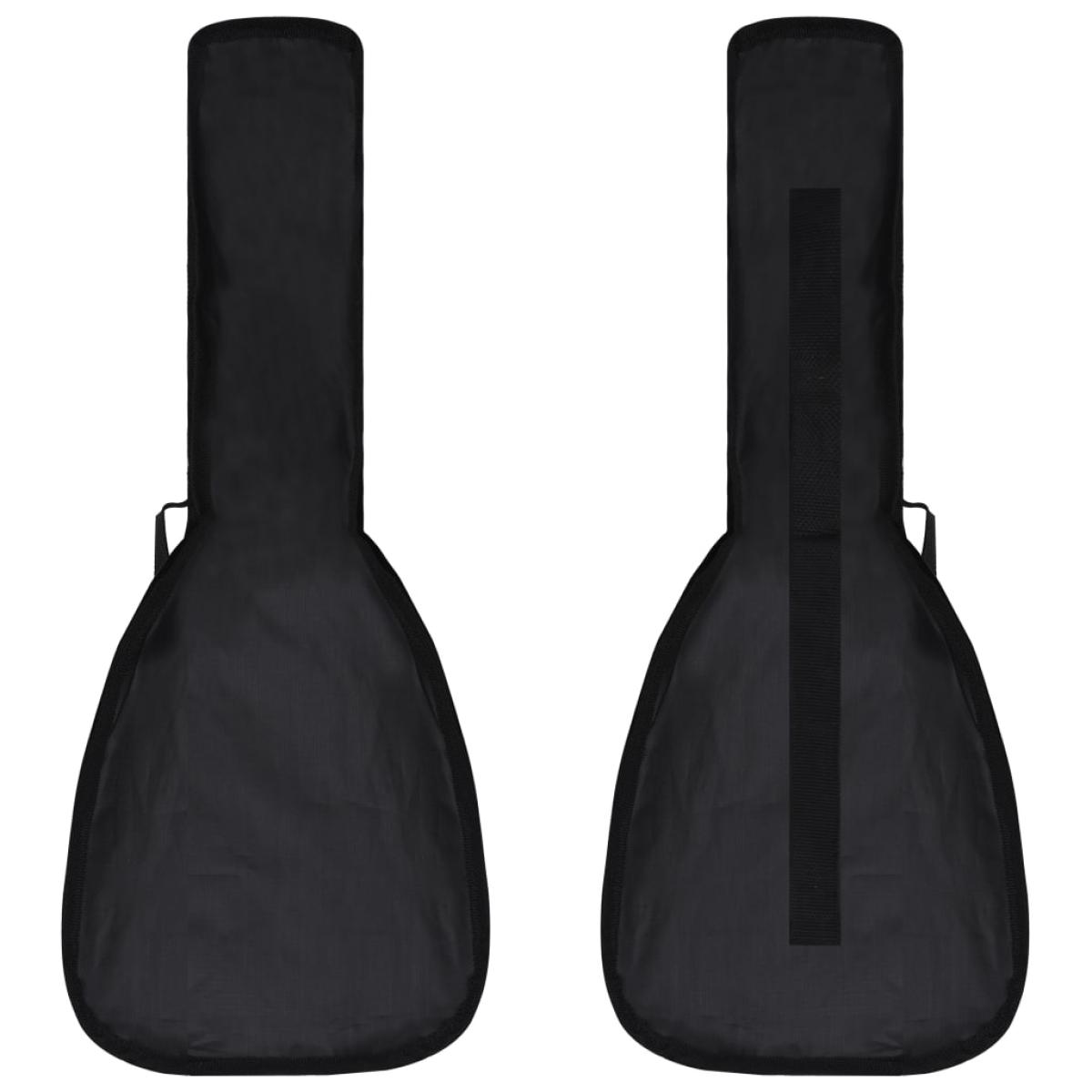 Set de ukelele soprano con funda para niños madera clara 23