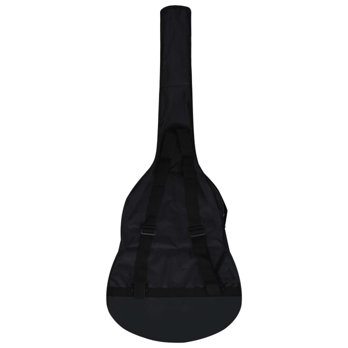 Funda para guitarra clásica 3/4 tela negro 94x35 cm