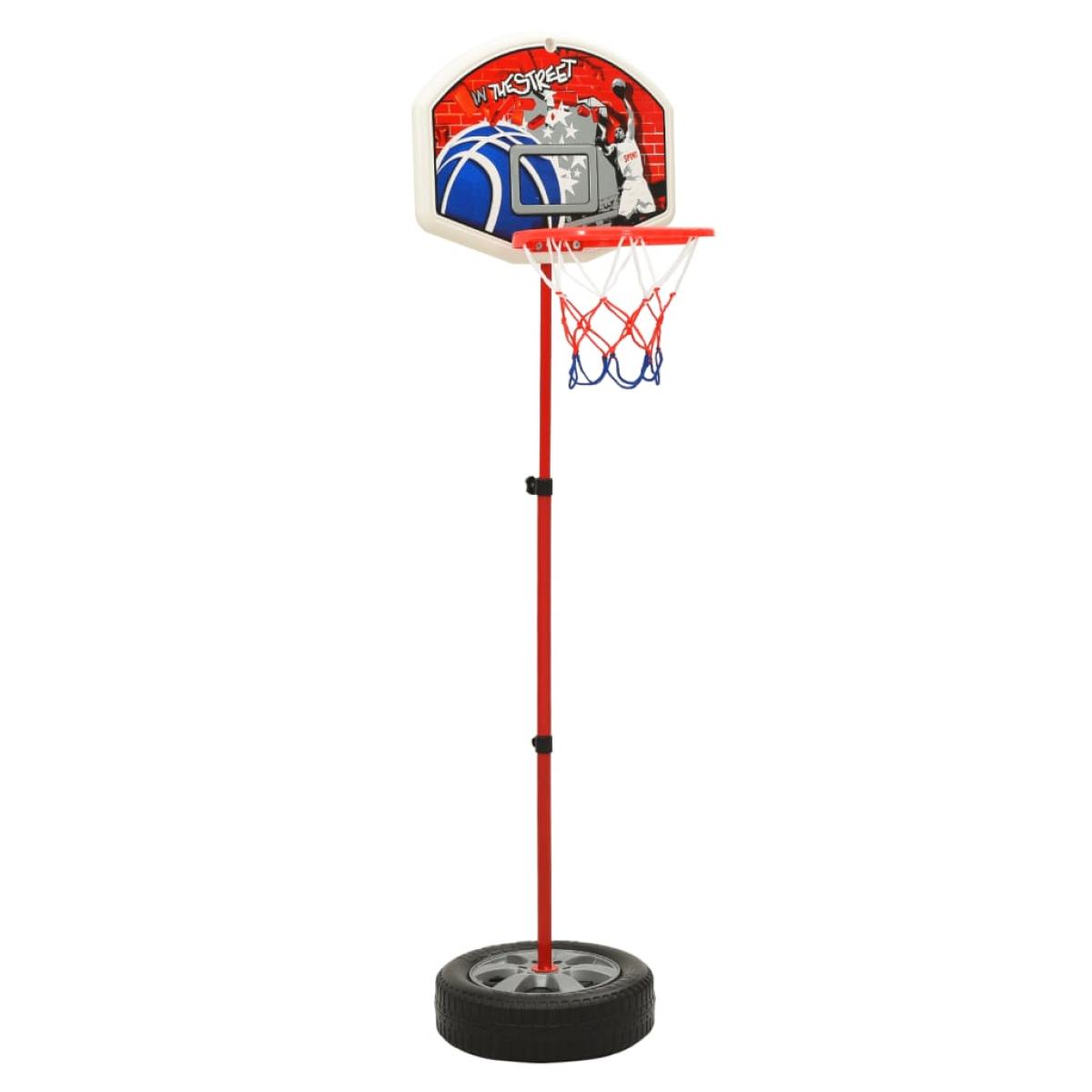 Juego de baloncesto infantil ajustable 120 cm