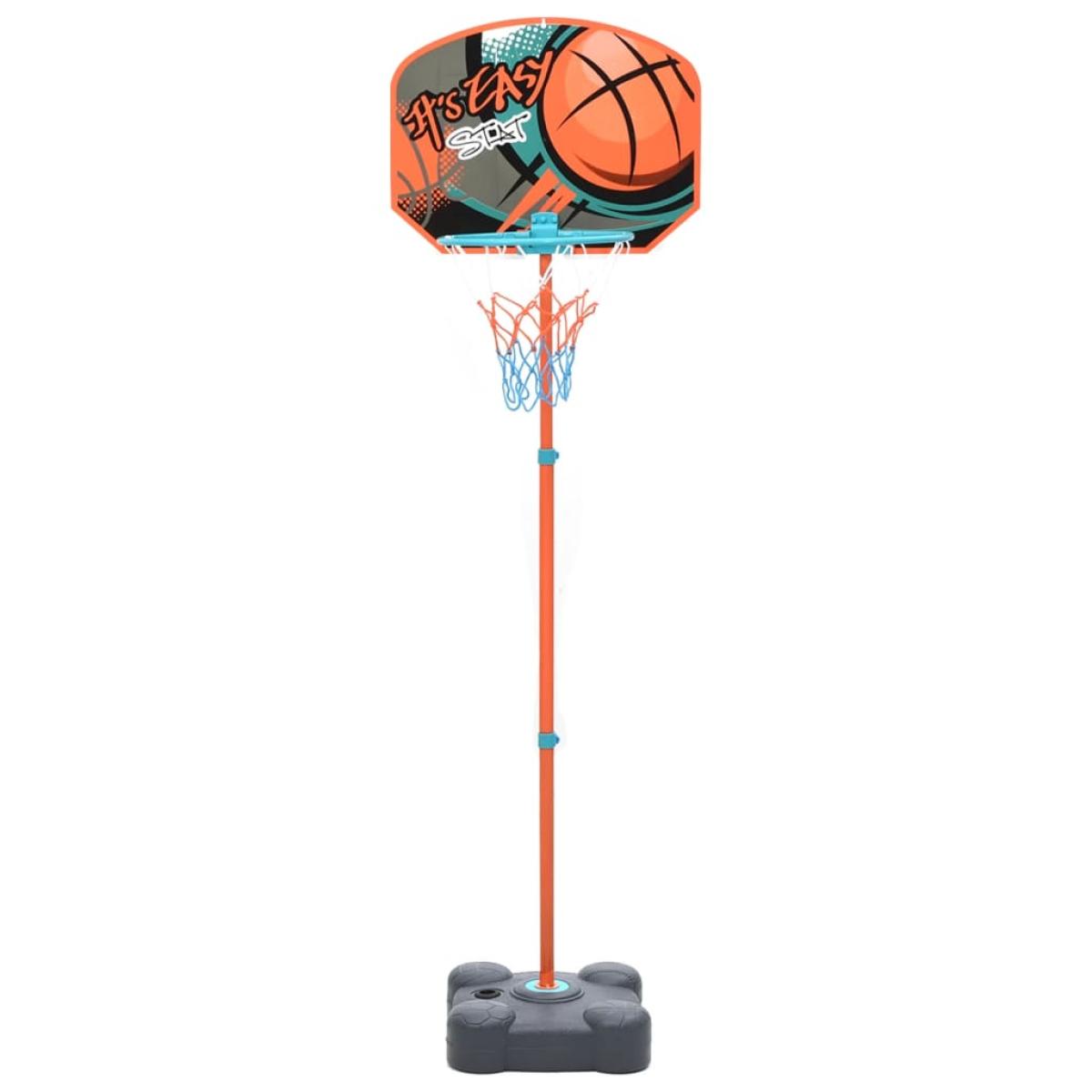 Juego de canasta de baloncesto portátil ajustable 109-141 cm