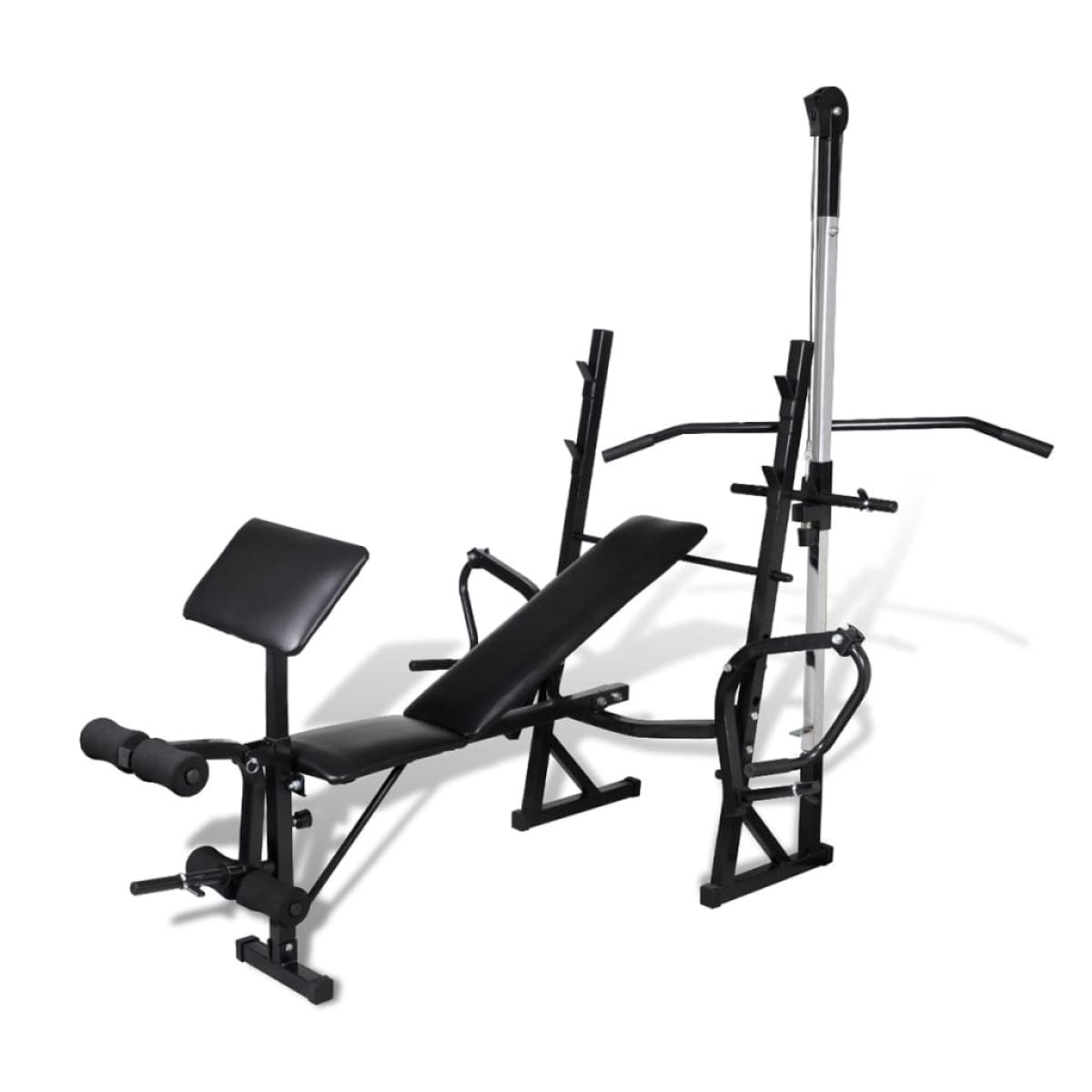 Banco de ejercicios y musculación casero 