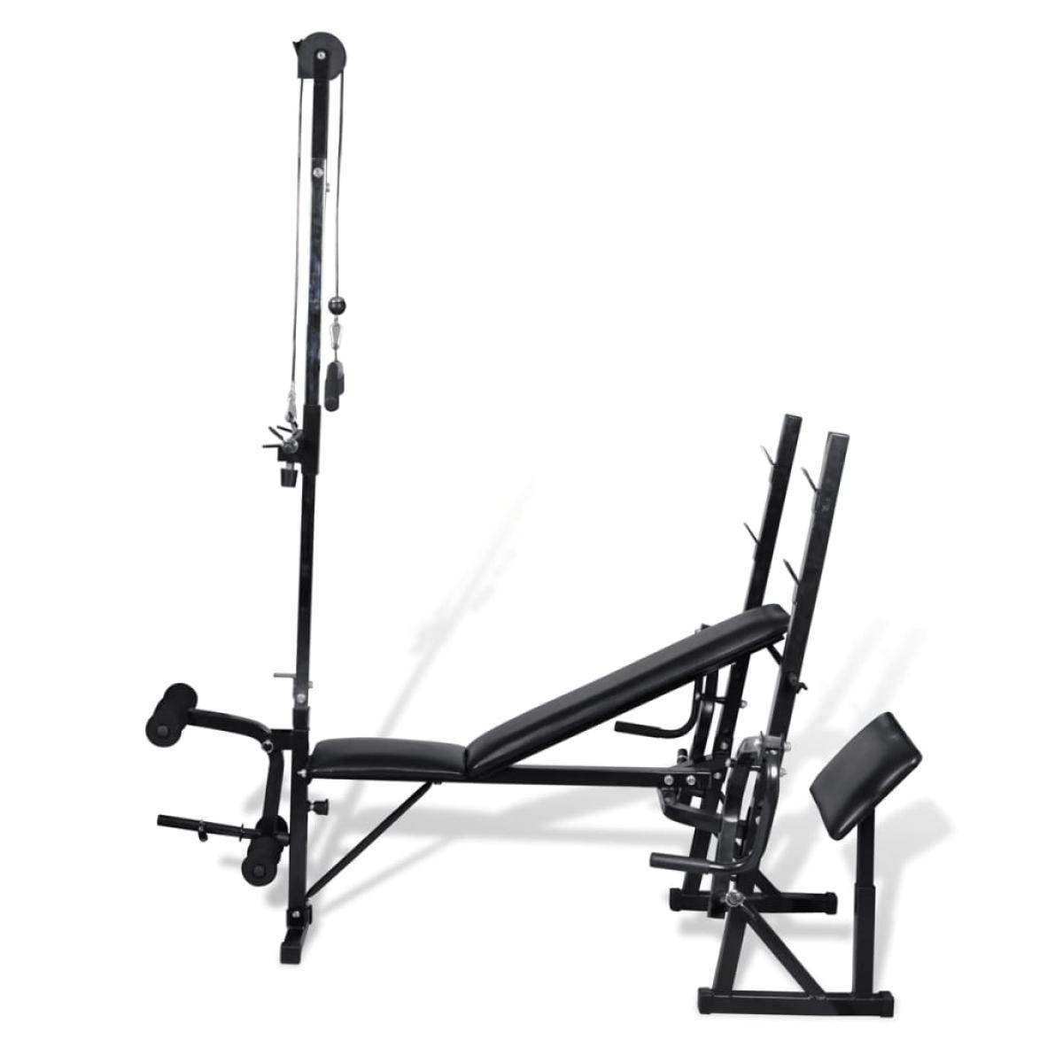 Banco de ejercicios y musculación casero 