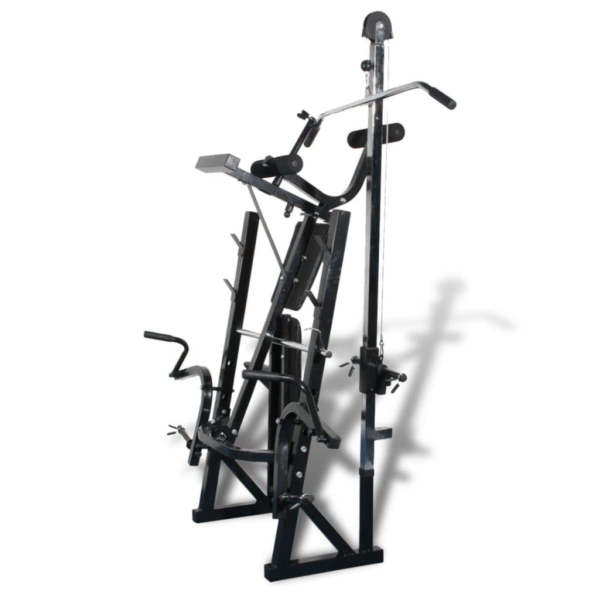 Banco de ejercicios y musculación casero 