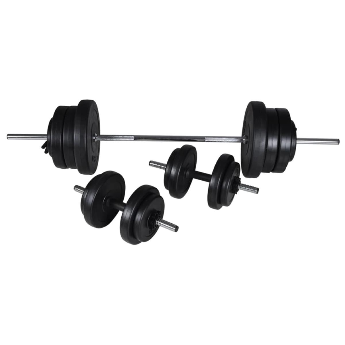 Juego de pesas 2 de mancuernas 60,5 kg