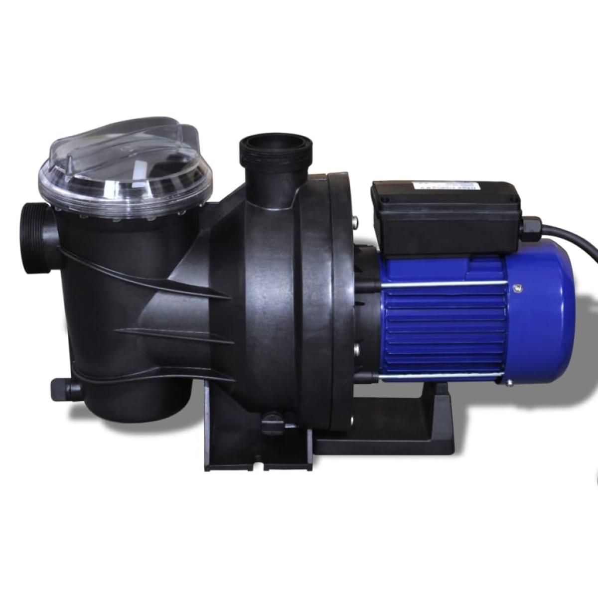 Bomba de piscina eléctrica 800 W azul