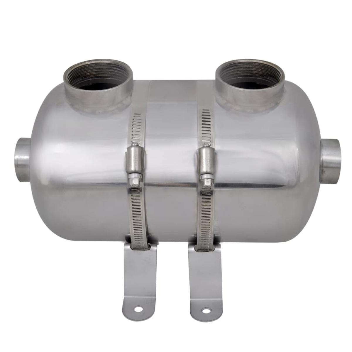 Intercambiador de calor para piscina, 292 x 134 mm, 28 kW