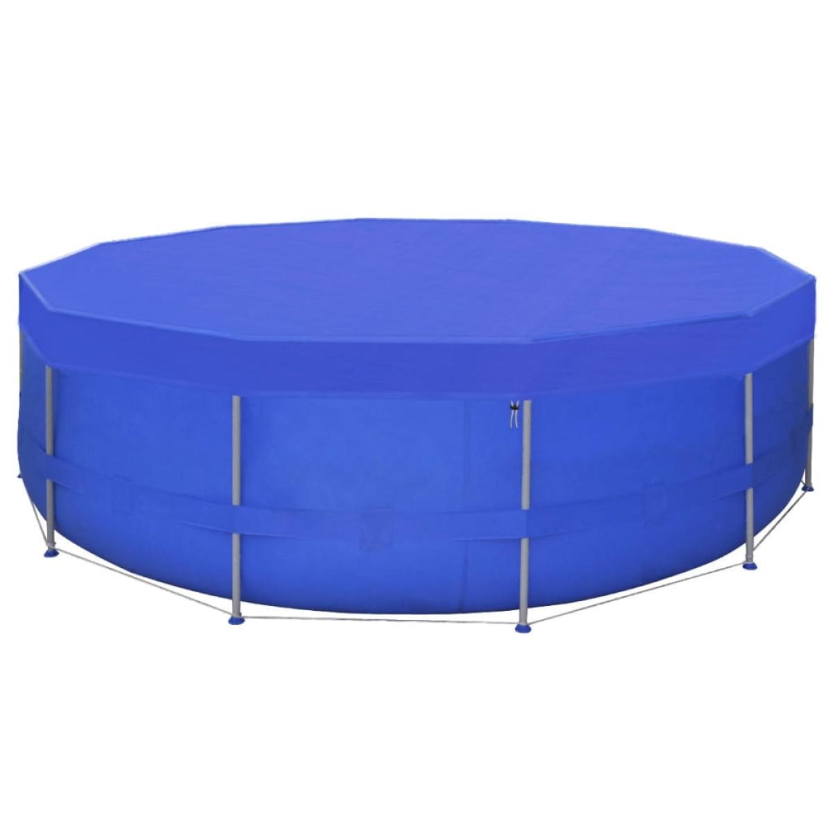 Cubierta de piscina PE 460 cm 90 g/m² redonda