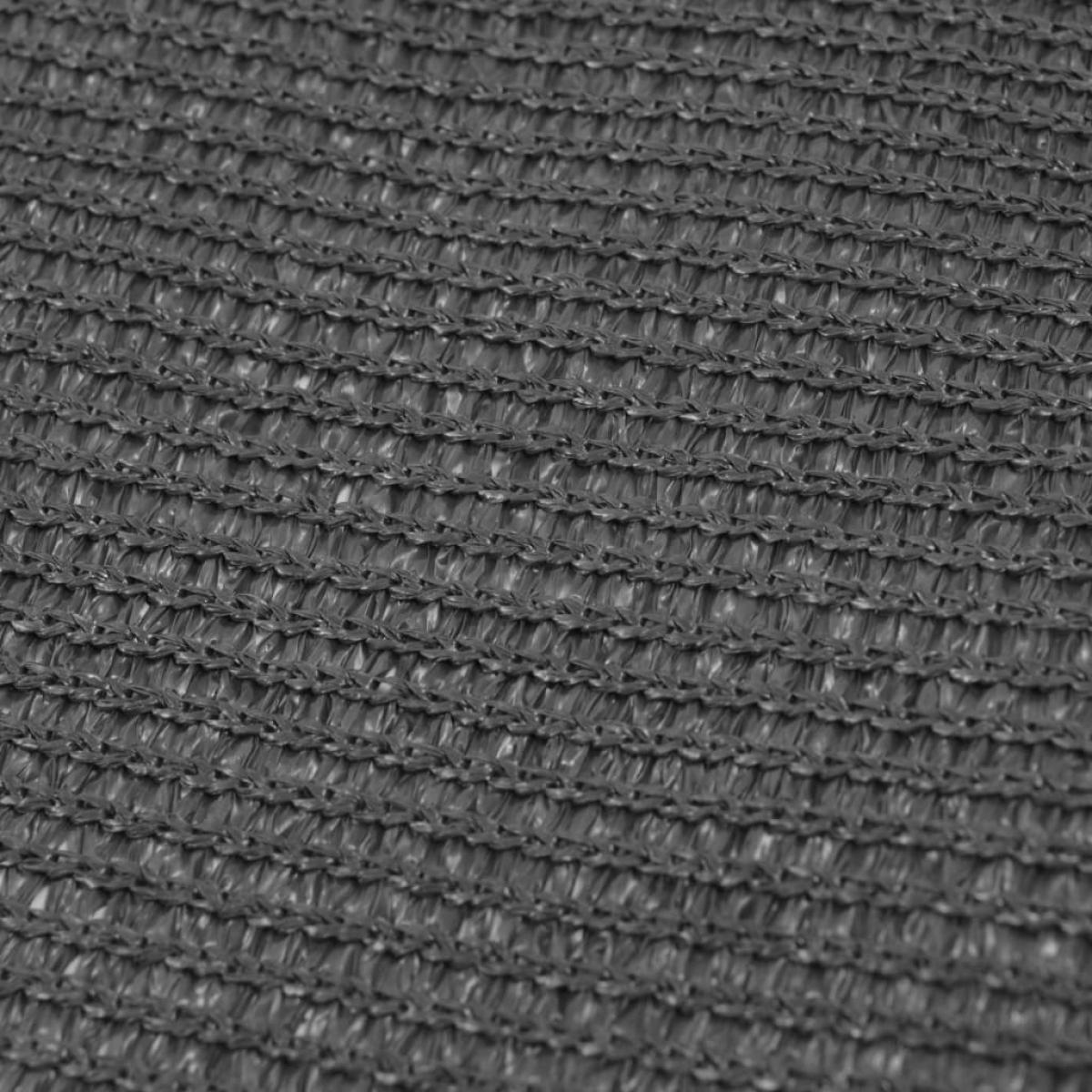 Alfombra de tienda de campaña 250x500 cm gris antracita