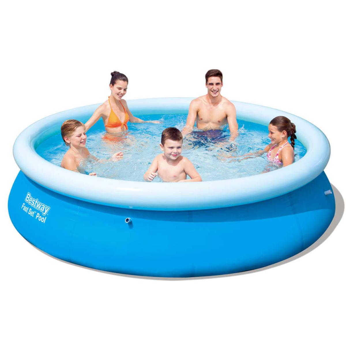 Bestway Piscina redonda inflable Fast Set 57266 305x76 cm