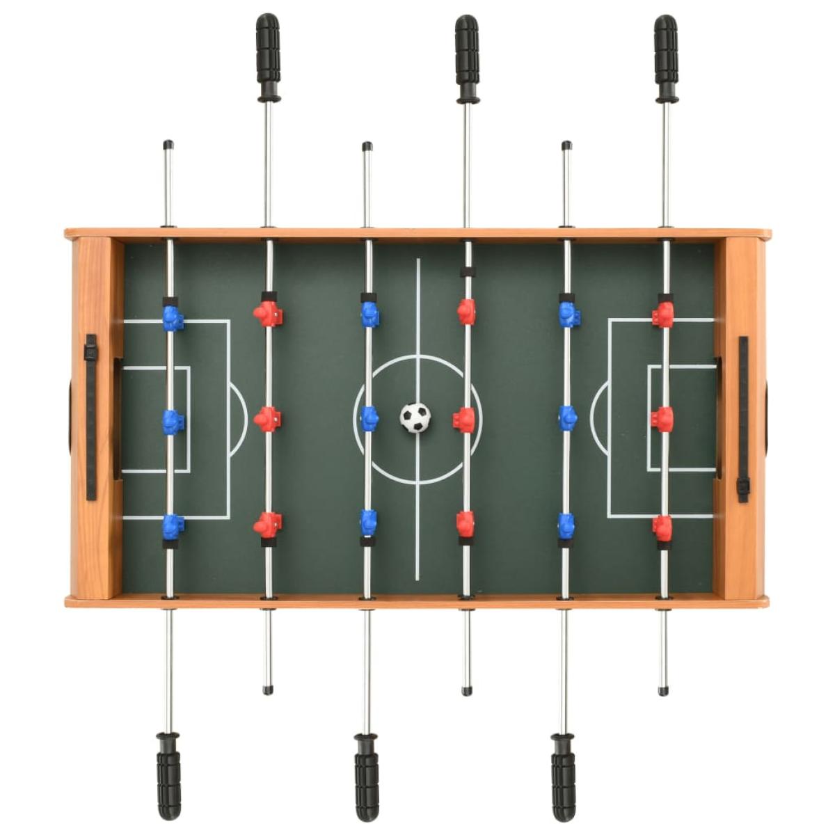 Futbolín color arce 69x37x62 cm