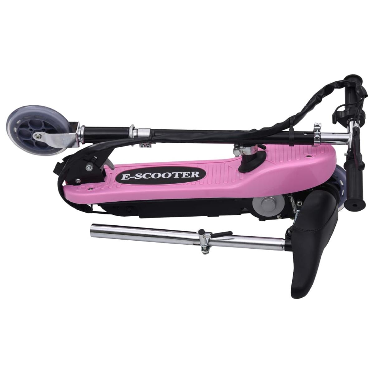Patinete eléctrico con sillín 120 W rosa