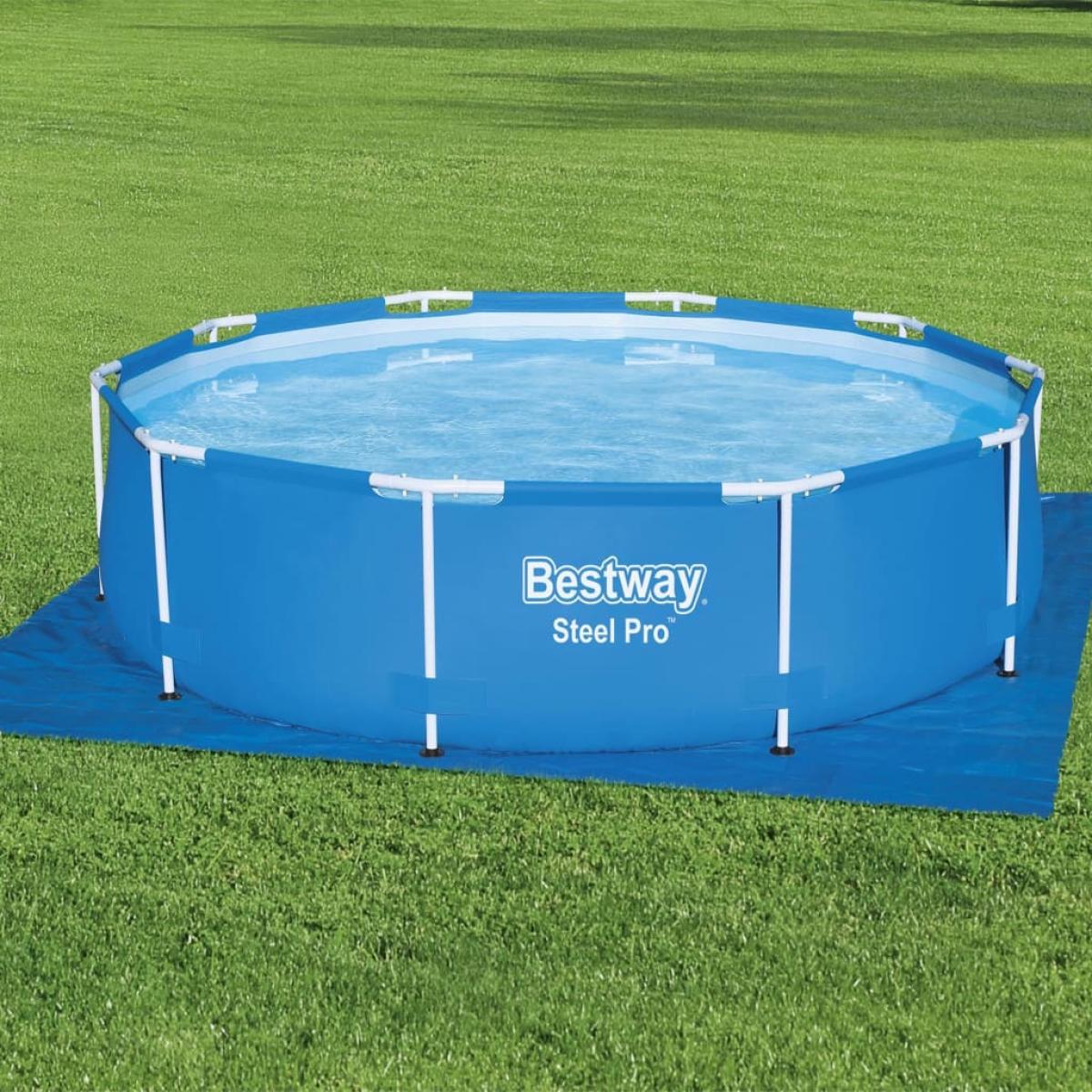 Bestway Cubierta de suelo para piscina Flowclear 335x335 cm