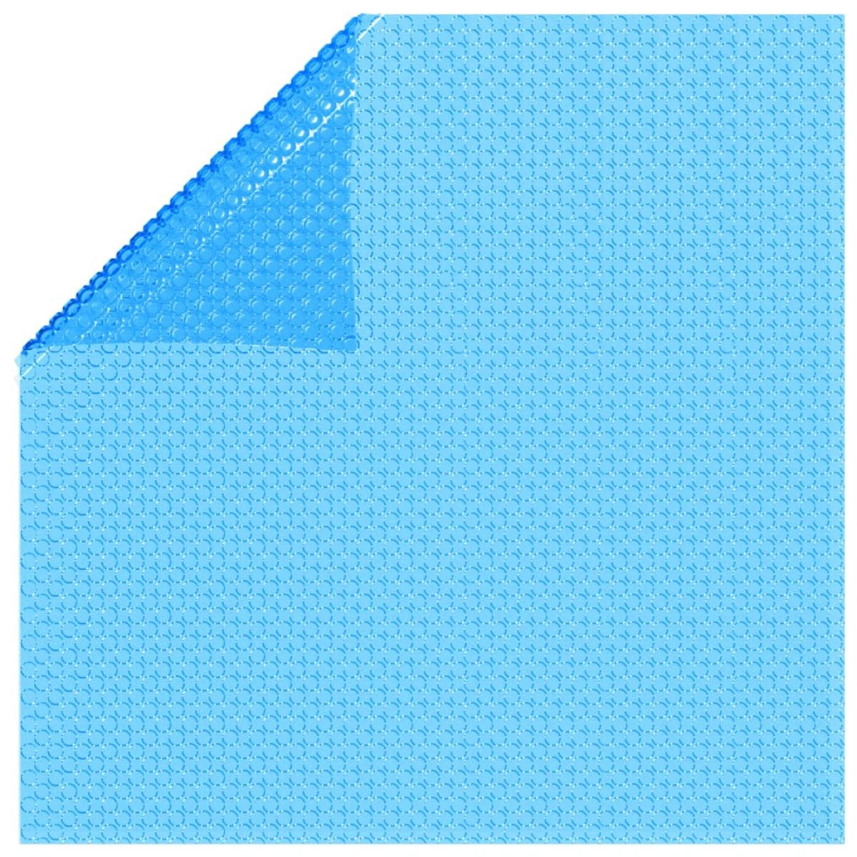 Cubierta de piscina PE azul 210 cm