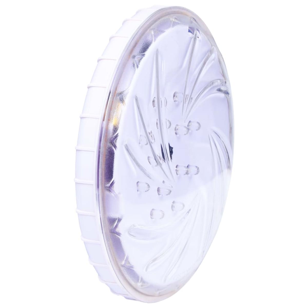 Lámpara LED sumergible flotante piscina mando distancia blanco