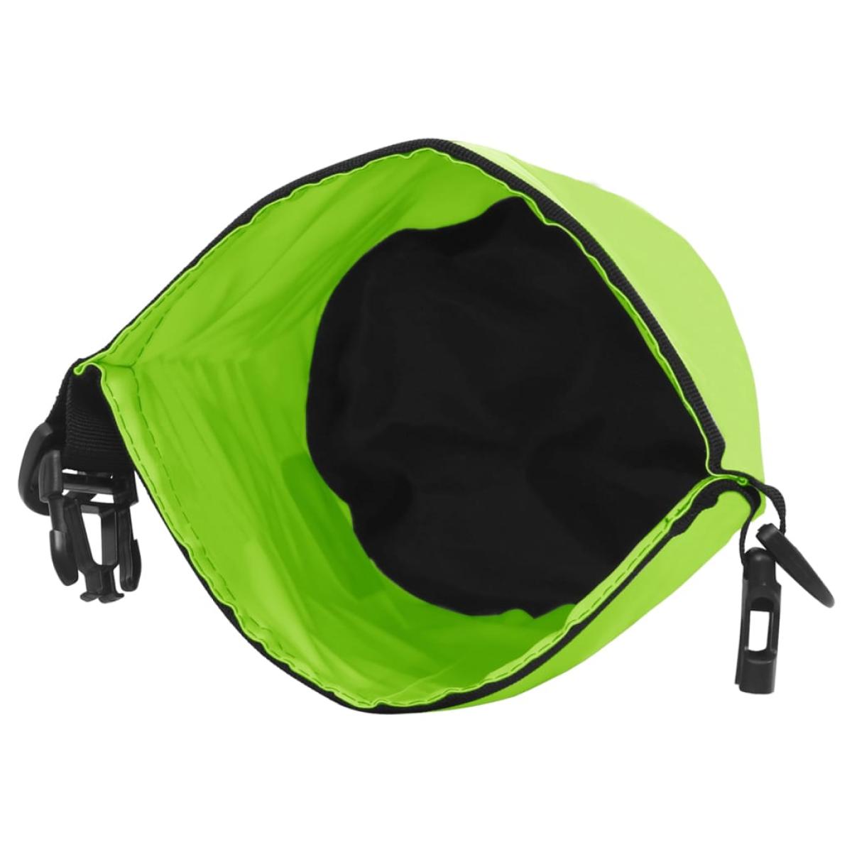 Bolso acuático impermeable verde 5 L PVC