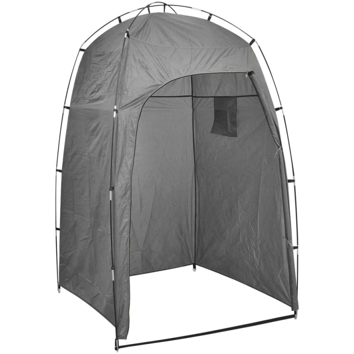 Carpa para ducha/WC/vestidor gris