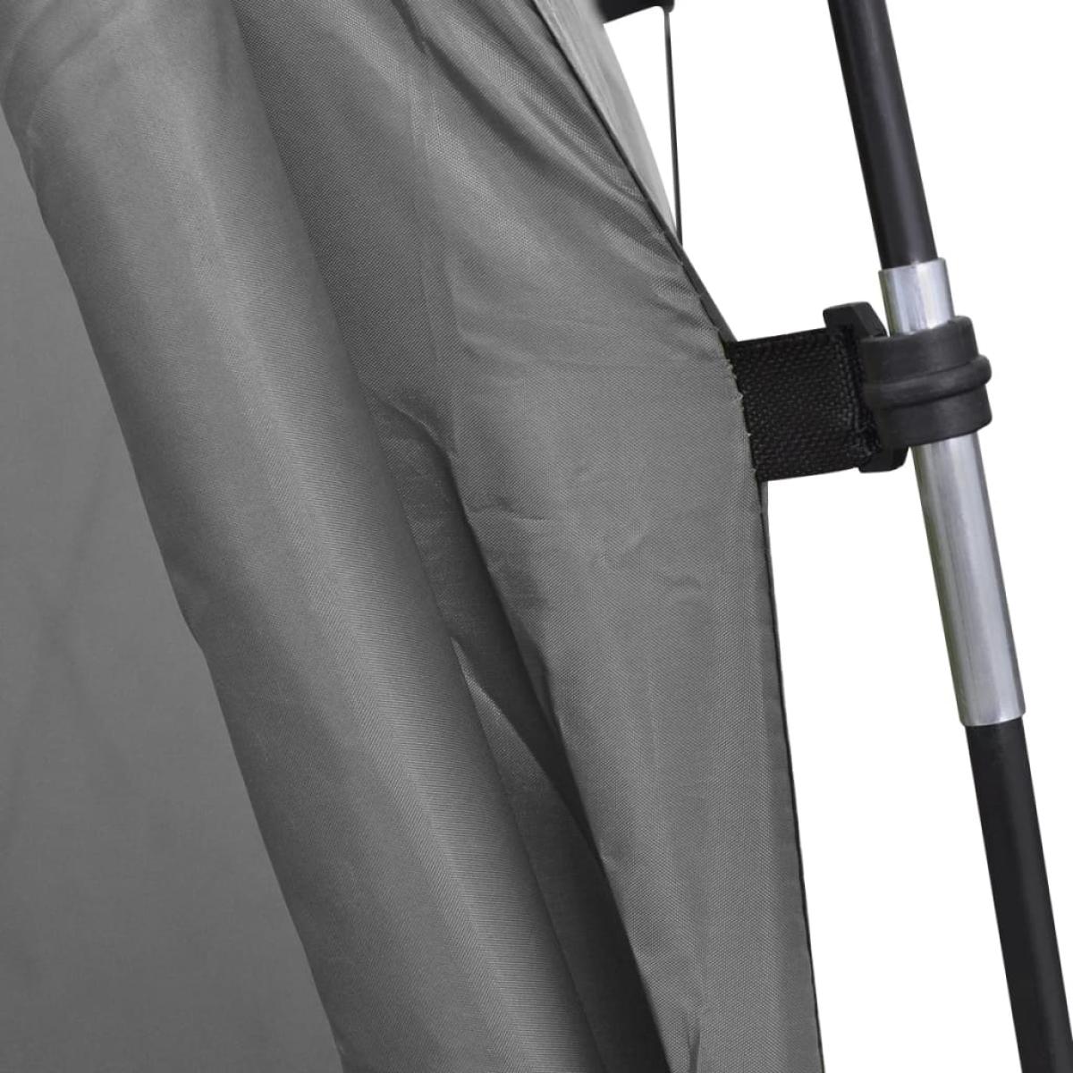 Carpa para ducha/WC/vestidor gris