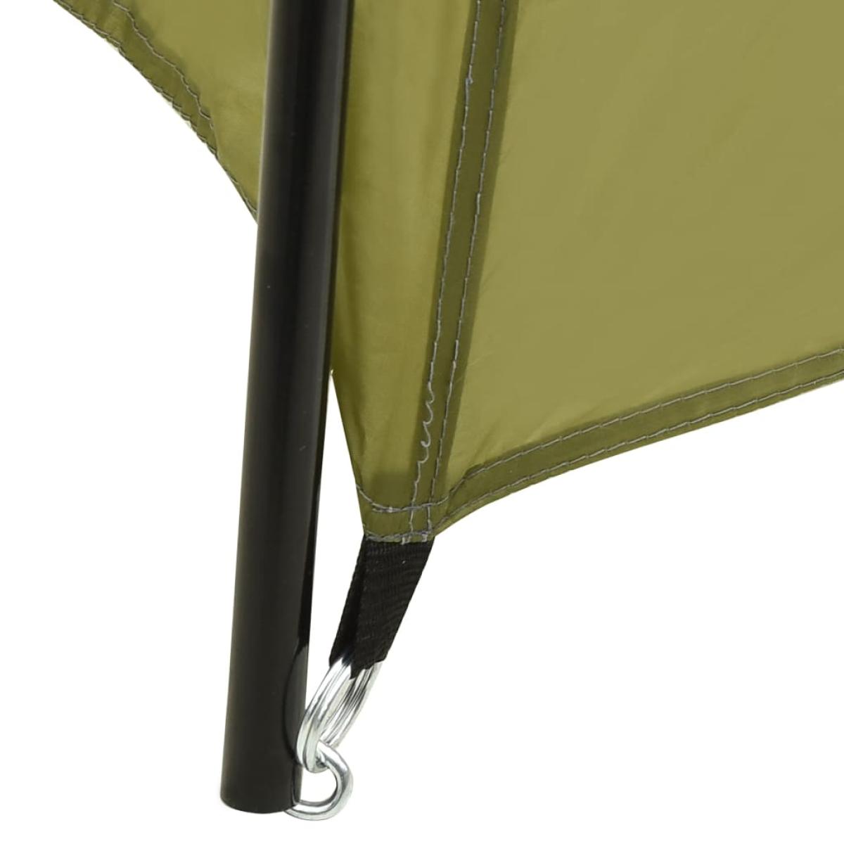 Carpa para piscina de tela verde 500x433x250 cm