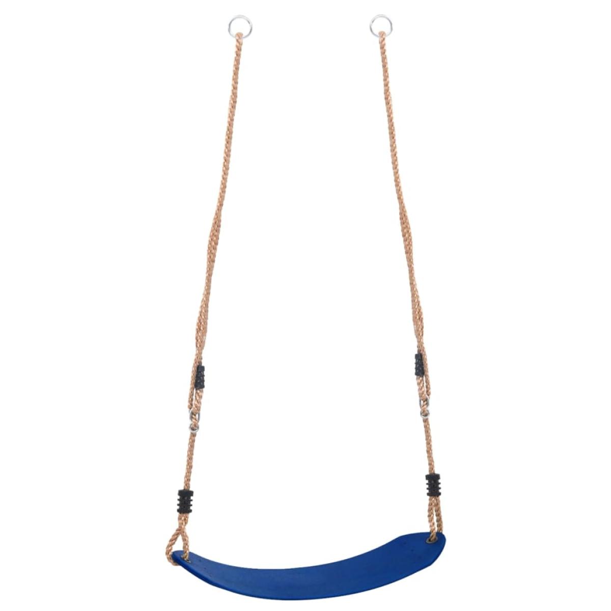 Columpio de asiento para niños azul