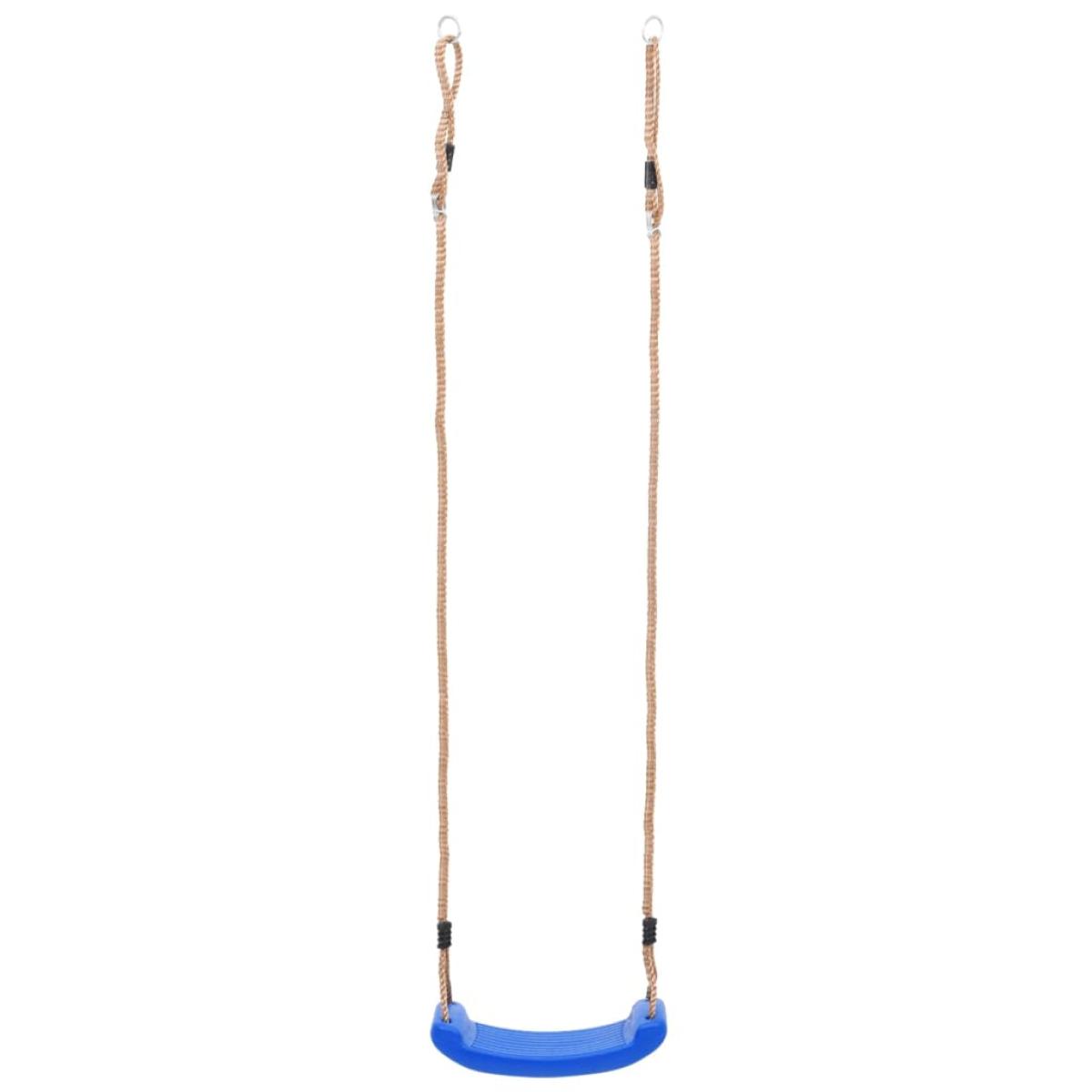 Columpio de asiento para niños azul