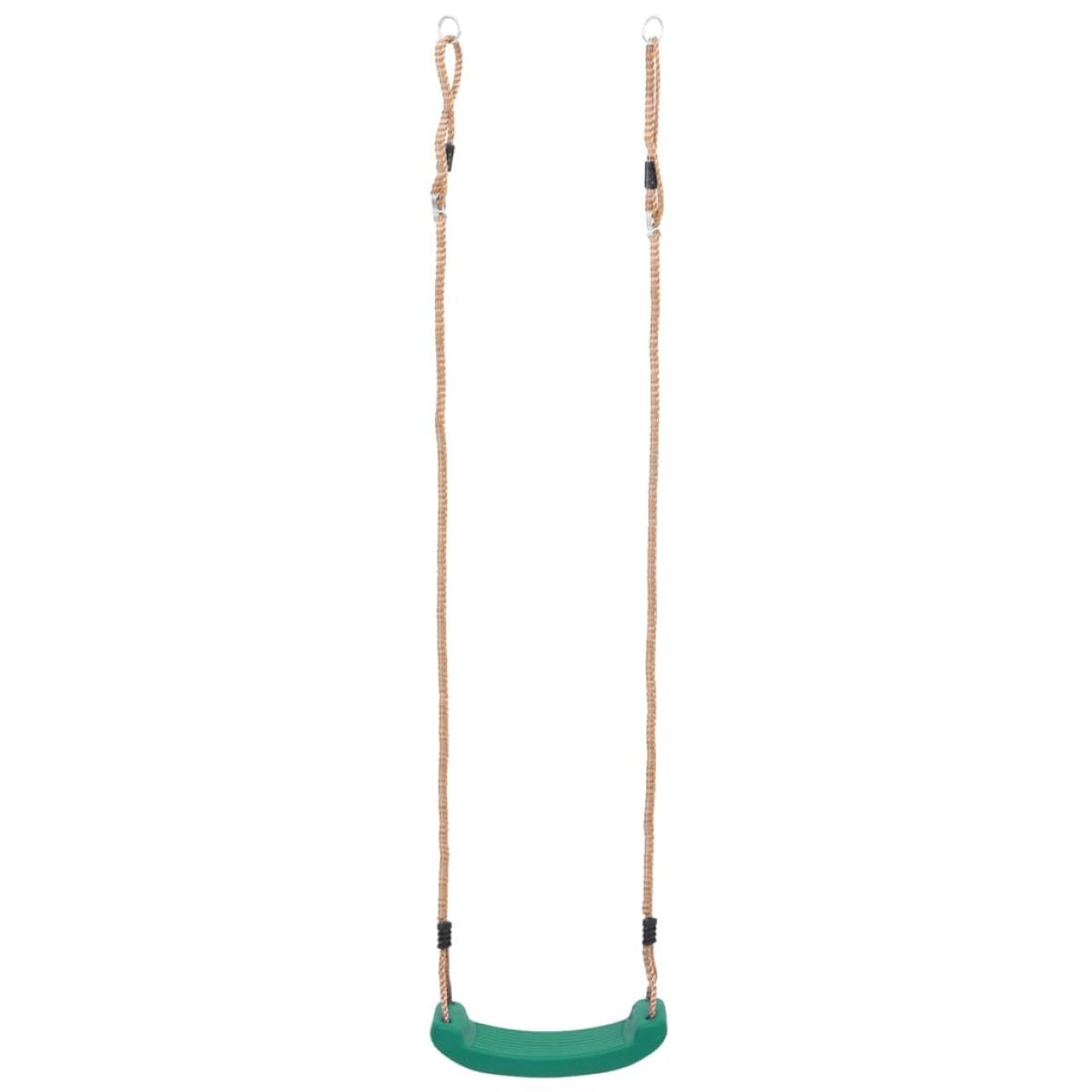 Columpio de asiento para niños verde
