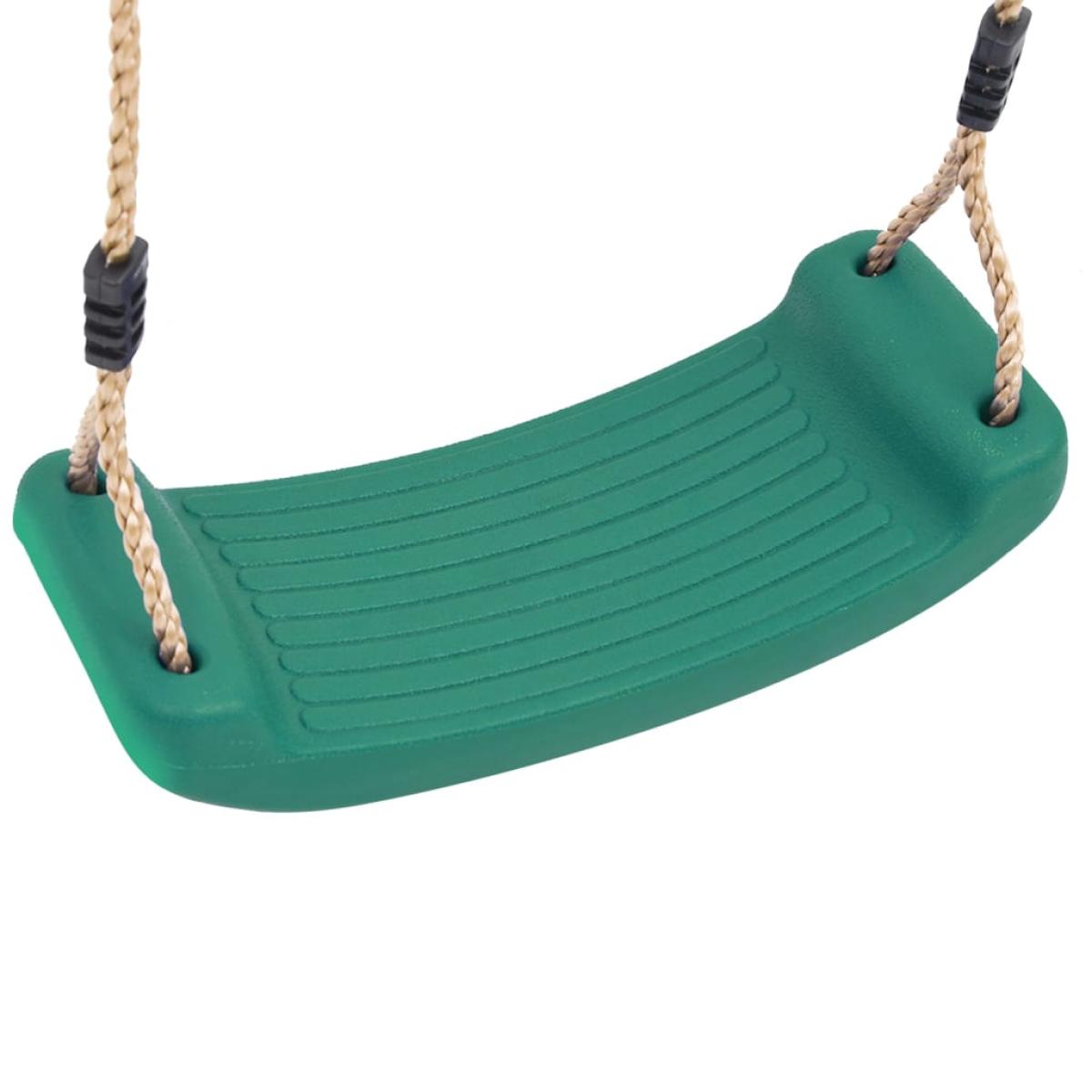 Columpio de asiento para niños verde