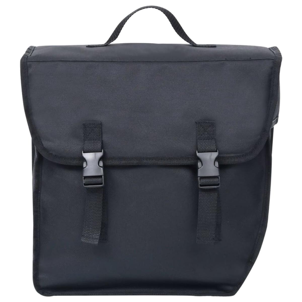 Bolsa para bicicleta alforja impermeable 21 L negra