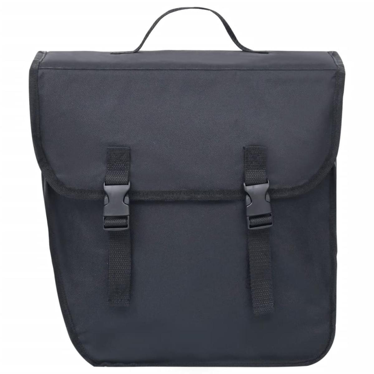 Bolsa para bicicleta alforja impermeable 21 L negra