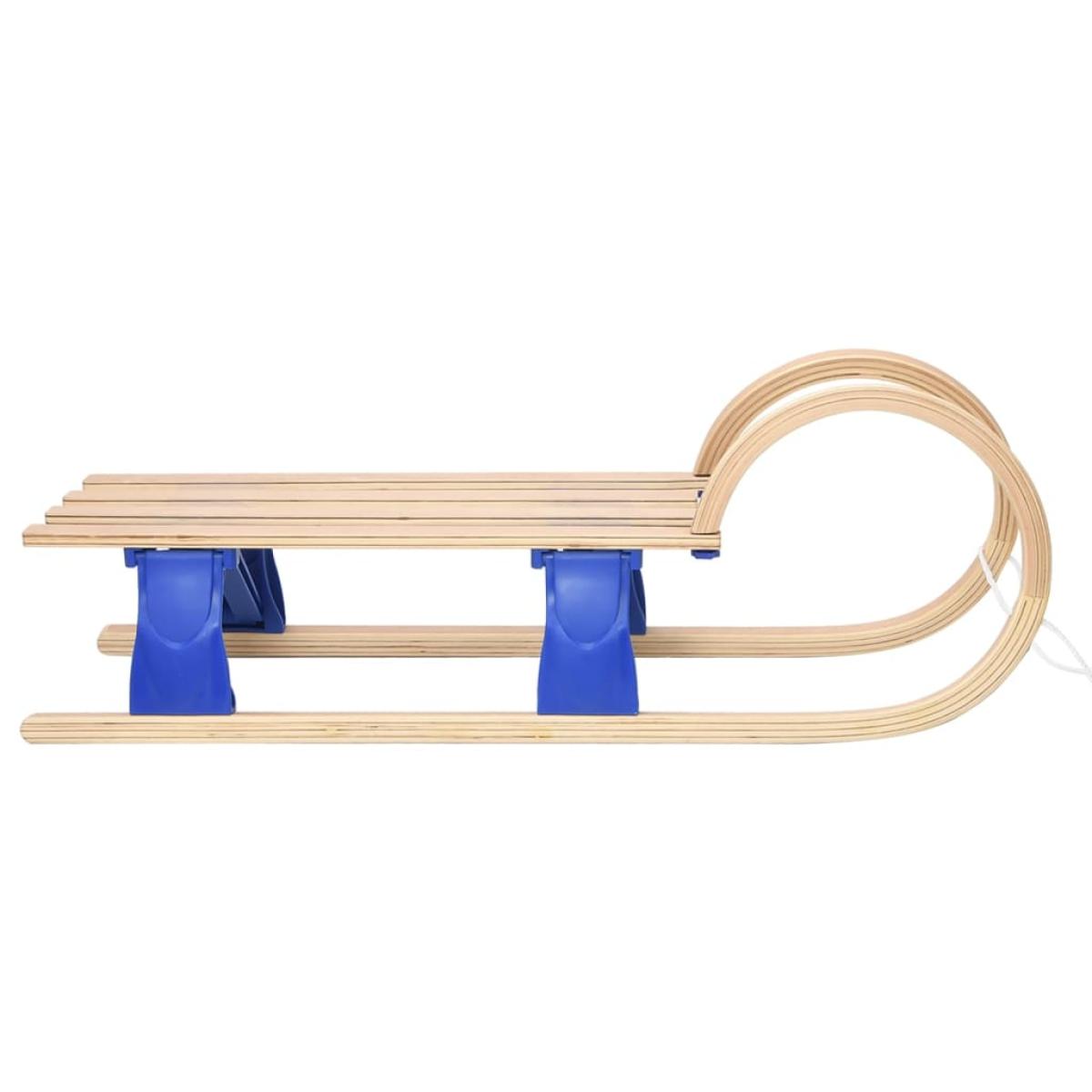 Trineo plegable de madera contrachapada 110 cm