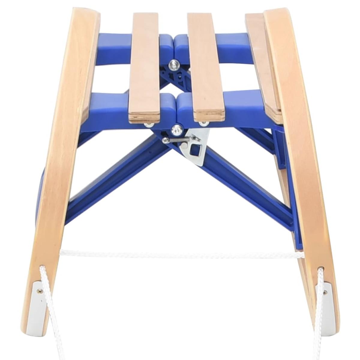 Trineo plegable de madera contrachapada 110 cm