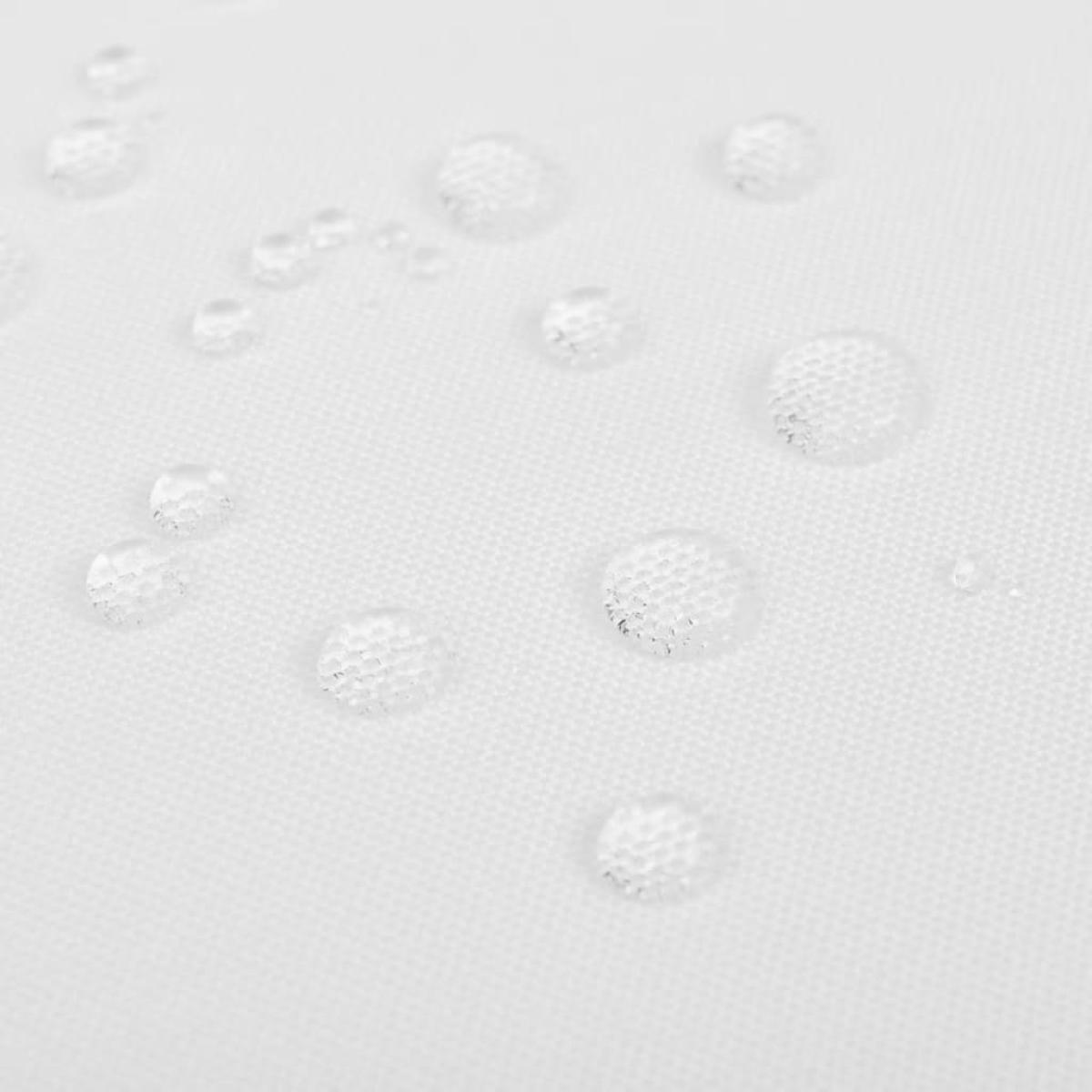 5 manteles blancos 130 x 130 cm