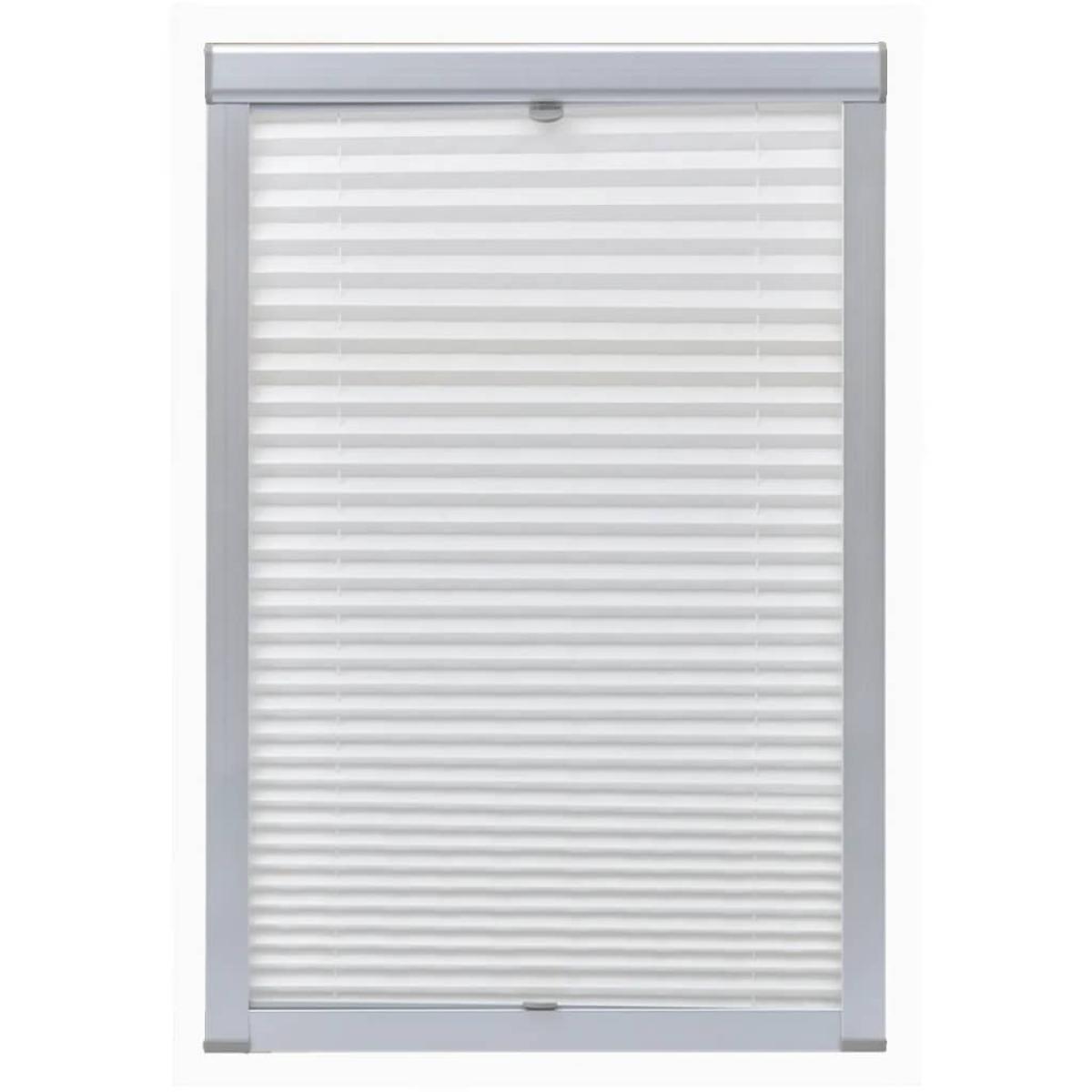 Persiana plisada blanca C02 