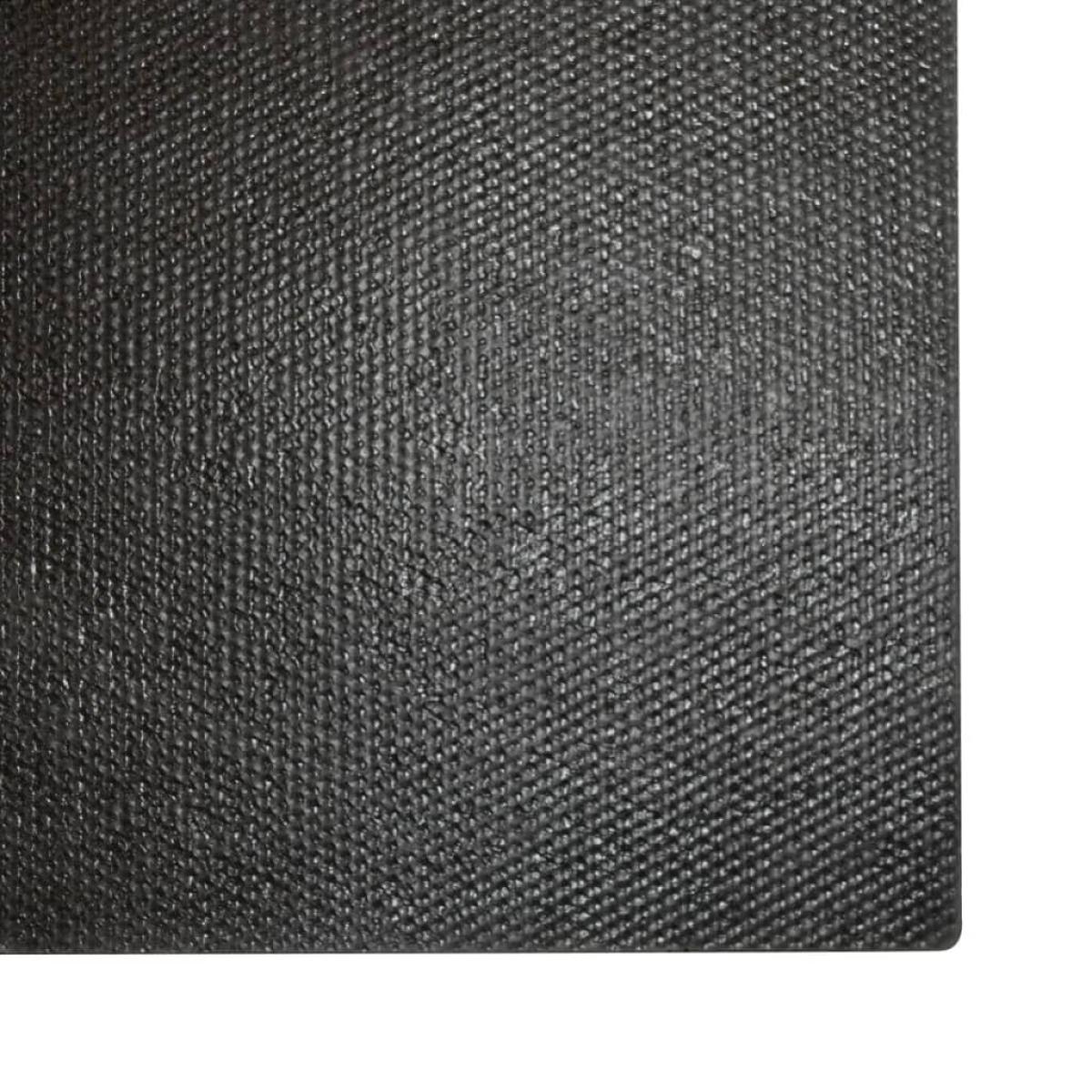 Felpudo de fibra de coco color natural 2 unidades 24mm 40x60cm