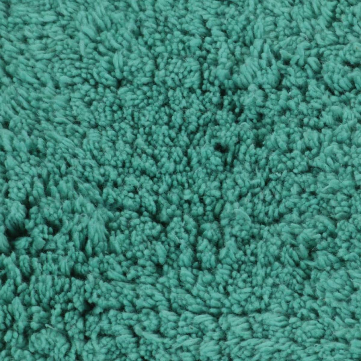 Conjunto de alfombras de baño de tela 2 piezas turquesa