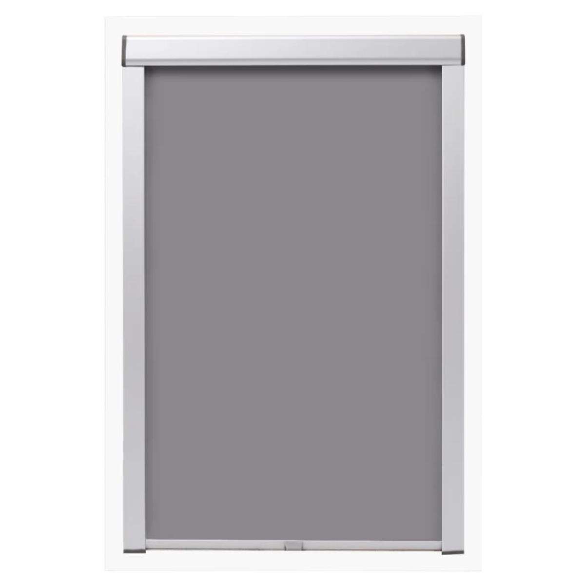 Persiana enrollable opaca gris SK08