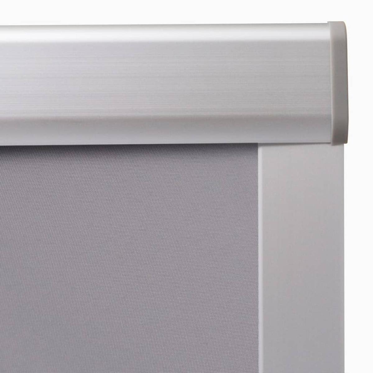 Persiana enrollable opaca gris SK08