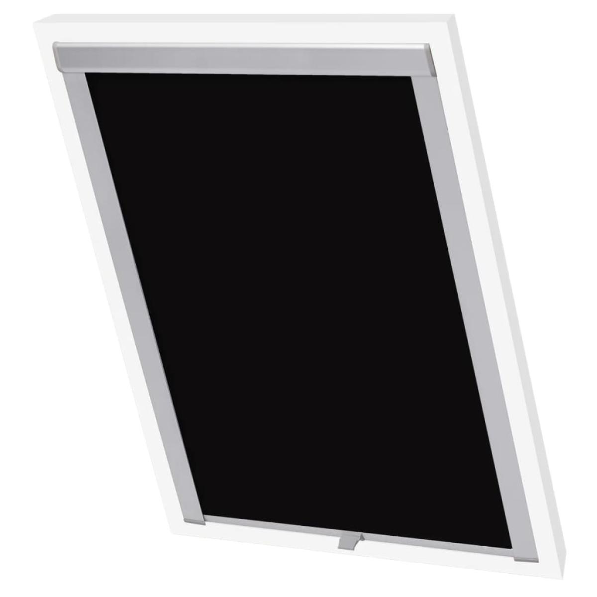 Persiana enrollable opaca negra FK06