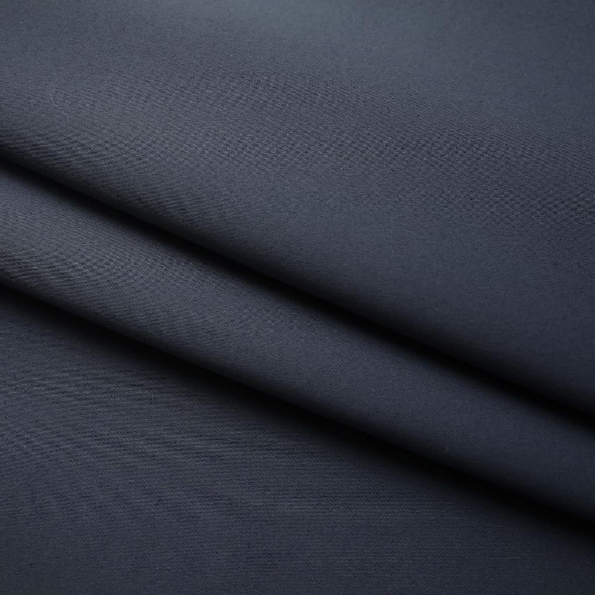 Cortinas opacas con ganchos 2 piezas gris antracita 140x225 cm