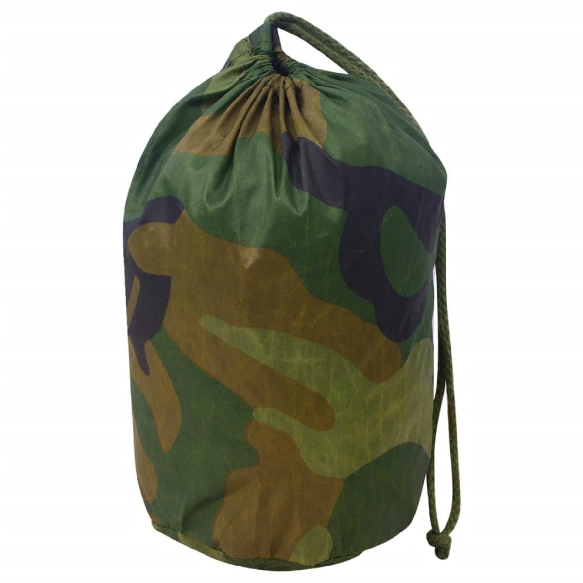 Red de camuflaje con bolsa de almacenamiento verde 1,5x8 m