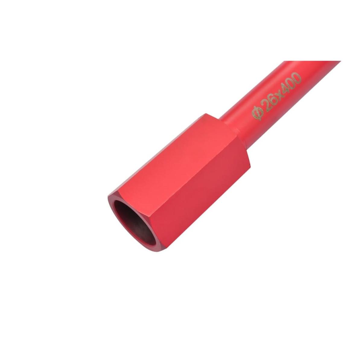 Broca de diamante para perforación en seco -húmedo 26  x 400 mm