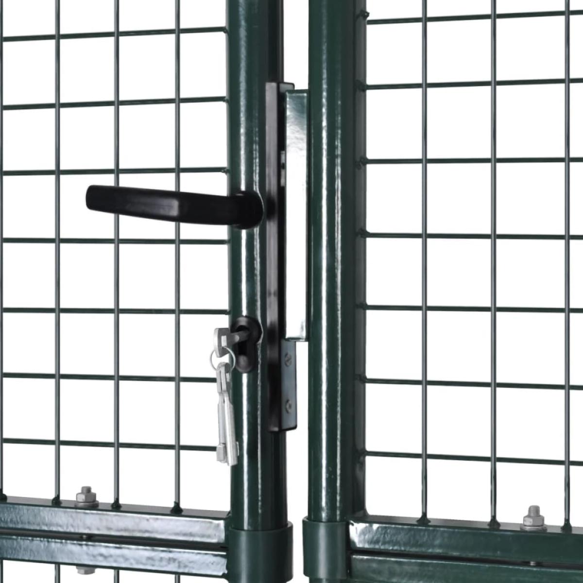 Puerta De Malla De Jardín Verja De Pared 289x175cm/306x225cm
