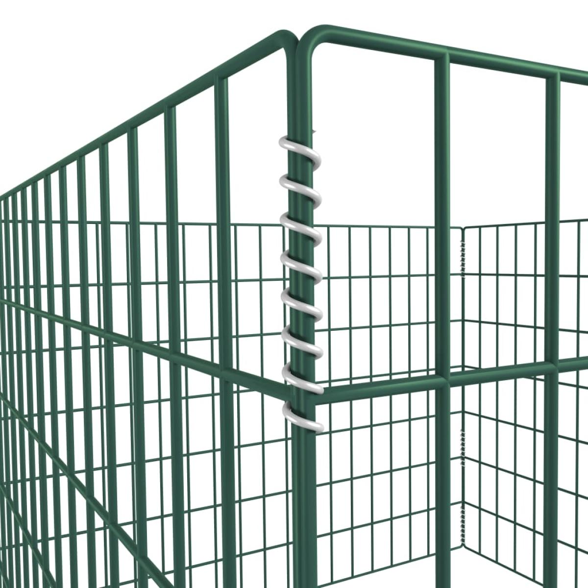 Compostador de malla cuadrado 100x100x70 cm