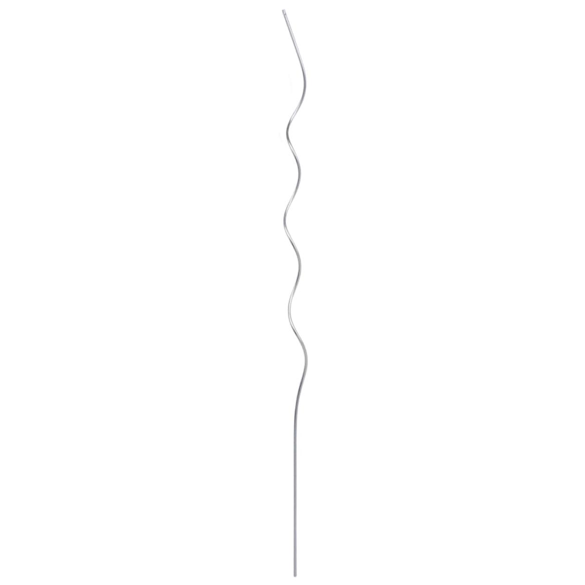 Soporte para planta espiral 5 unidades 110 cm acero galvanizado