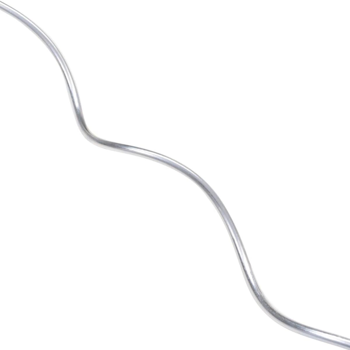 Soporte para planta espiral 5 unidades 110 cm acero galvanizado