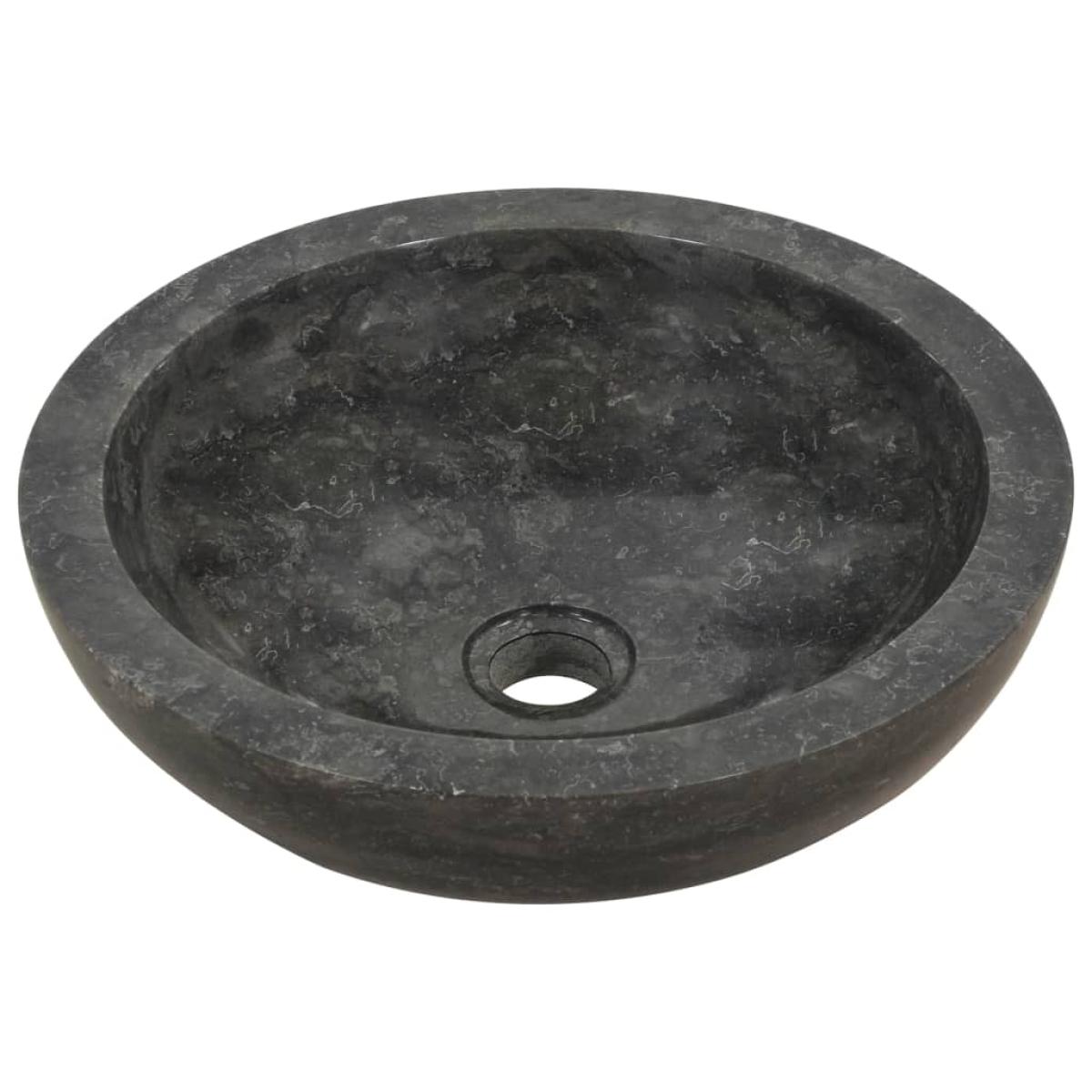 Lavabo 40x12 cm mármol negro